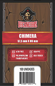 Sleeves Bucaneiros  Chimera (57,5x89)