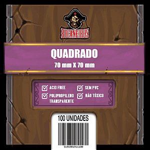 Sleeves Bucaneiros Quadrado (70x70)