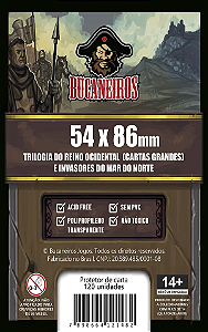 Sleeves Bucaneiro Customizado (54x86mm)