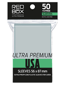 Sleeves Redbox Ultra Premium USA (56x87)
