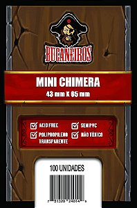 Sleeves Bucaneiros Mini Chimera (43x65mm)