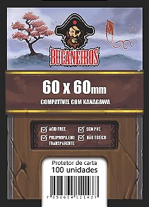 Sleeves Bucaneiro Customizado Kanagawa/Procuratos/Entre Linhas (60x60mm)