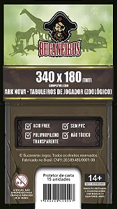 Sleeves Bucaneiro Customizado para Ark Nova - Tabuleiros de Jogador (340x180mm)