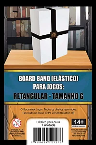 Board Band (Elástico) para Board Games (Tamanho G - Retangular)