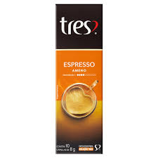 Cápsula De Café Espresso Ameno 3 Corações Caixa 10 UND