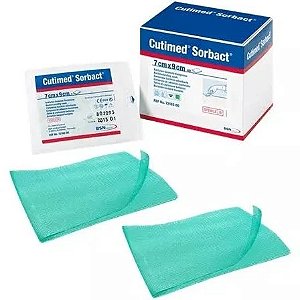 BSN Curativo Antimicrobriano Cutimed Sorbact 7 X 9cm - 1 Unidade