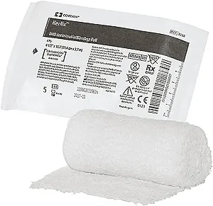 Rolo de Gaze com PHMB Kerlix 3332 AMD Antimicrobial 11.4cmX3.7m