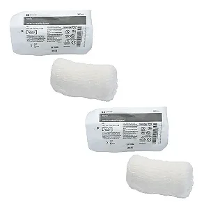 Rolo de Gaze com PHMB Kerlix 3332 AMD Antimicrobial 11.4cmX3.7m - 02 unidades