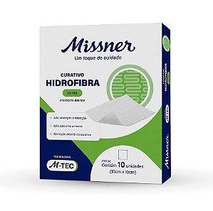 CURATIVO DE HIDROFIBRA EXTRA -TEC 10cm X 10cm