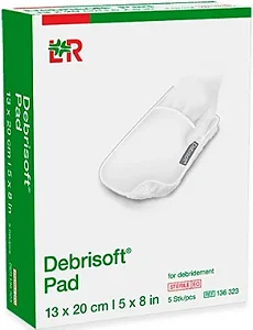 DEBRISOFT PAD 13 X 20 CM - ALMOFADA PARA DESBRIDAMENTO