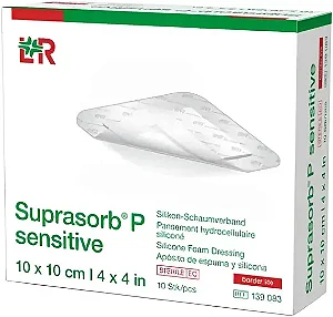 SUPRASORB P ESPUMA DE SILICONE 10x10