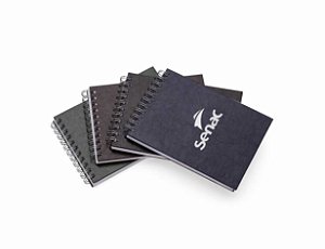 Bloco com Miolo Personalizado - Impressão Preta.