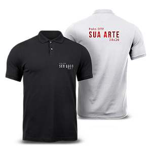 Camisa Polo Personalizada DTF.