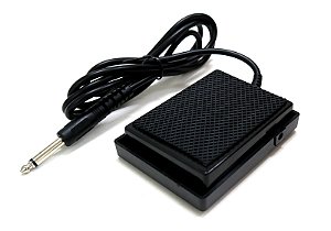 Pedal Sustain Compatível para Teclado Piano Yamaha Roland Casio MX-01LT