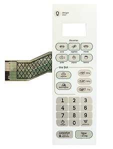 Membrana Teclado para Micro-ondas Compatível com Consul CMA 20