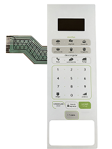 Membrana Teclado para Micro-ondas Compatível com Consul CMW 30