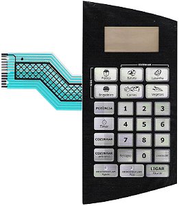 Membrana Teclado para Micro-ondas Compatível com Philco PMS 35N