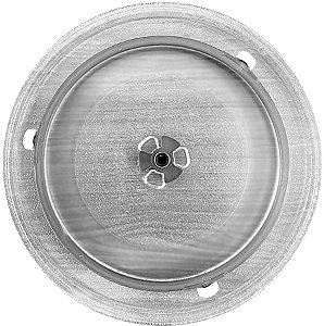 Kit Prato + Rodízio + Cruzeta Compatível Micro-ondas Electrolux Mef33 de 23 Litros