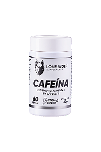 Cafeína 60 caps - Lone Wolf Supplements