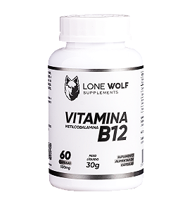 Vitamina B12 500mg 60 Cápsulas - Lone Wolf Supplements