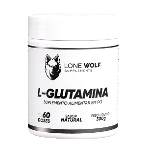 L-Glutamina 300g - Lone Wolf Supplements