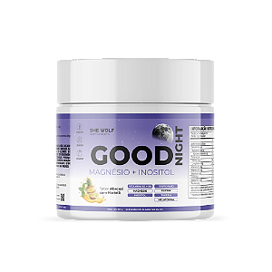 Magnésio + Inositol Good Night 210g Sono Profundo - Lone Wolf Supplements