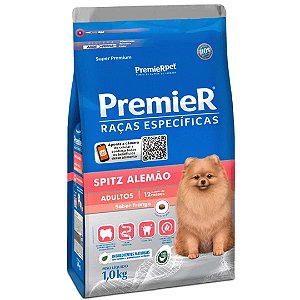Ração Premier Raças Específicas Spitz Alemão para Cães Adultos 1kg