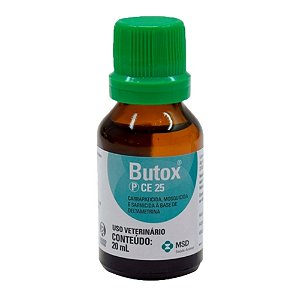Butox Carrapaticida, Mosquicida e Sarnicida 20 ml - MSD