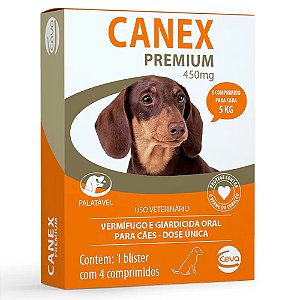 CANEX PREMIUM 450MG 4 COMPRIMIDOS
