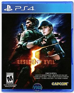 Resident Evil 5 - PS4 (seminovo)