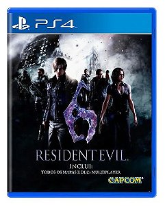 Resident Evil 6 - PS4 (seminovo)