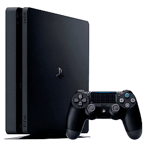 Console Sony Playstation 4 Slim, 500GB, Black Onyx 1 jogo de brinde