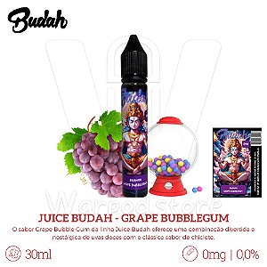 Juice Budah 30ml / 0mg - Grape Bubble Gum