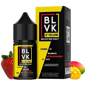 Nic Salt Blvk N Yellow 30ml / 50mg - Mango Strawberry Ice