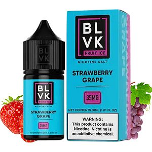 Nic Salt Blvk Fruit Ice 30ml / 35mg - Strawberry Grape