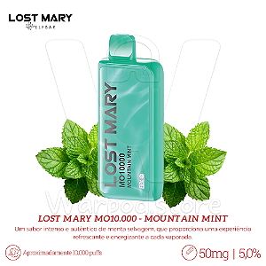 Pod Desc Lost Mary MO 10.000 - Mountain Mint