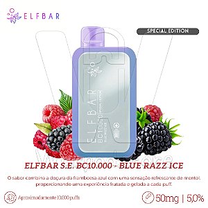 Pod Desc Elfbar Special Edition Bc10.000 - Blue Razz Ice