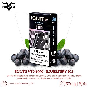 Pod Desc Ignite V80 8.000 - Blueberry Ice