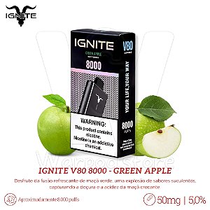 Pod Desc Ignite V80 8.000 - Green Apple