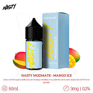 Juice Nasty Modmate 60ml / 3mg - Mango Ice