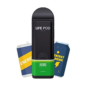 Refil Desc Life Pod 8.000 - Monster Drink
