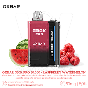 Pod Desc Oxbar G30K Pro 30.000 - Raspberry Watermelon