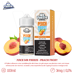 Juice Mr Freeze 100ml / 3mg - Peach Frost