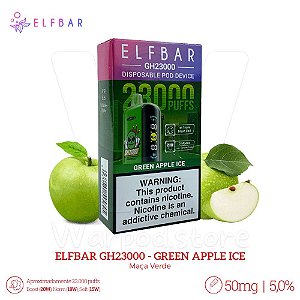 Pod Desc Elfbar GH23.000 - Green Apple Ice