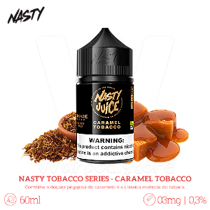 Juice Nasty Tobacco 60ml / 3mg - Caramel Tobacco (Bronze Blend)