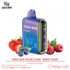 Pod Desc Geek Bar 15.000 - Berry Bliss