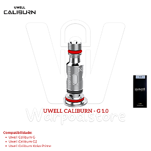 Resistencia Uwell Caliburn G 1.0 Meshed-H