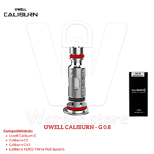 Resistencia Uwell Caliburn G 0.8 UN2 13-18w Meshed-H