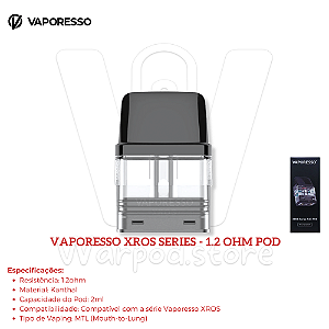 Resistencia Vaporesso XROS Series 1.2 pod