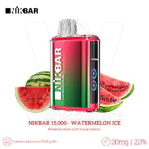 Pod Desc Nikbar 15.000  - Watermelon Ice